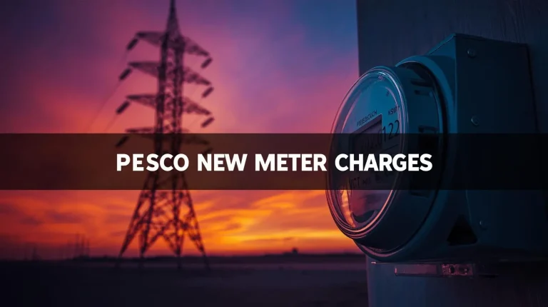 PESCO New Meter Charges