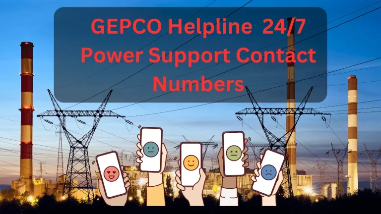 Easy Steps to Reach GEPCO Helpline for Billing Corrections