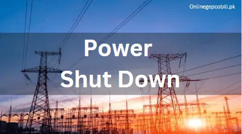 GEPCO Announces Power Shutdown