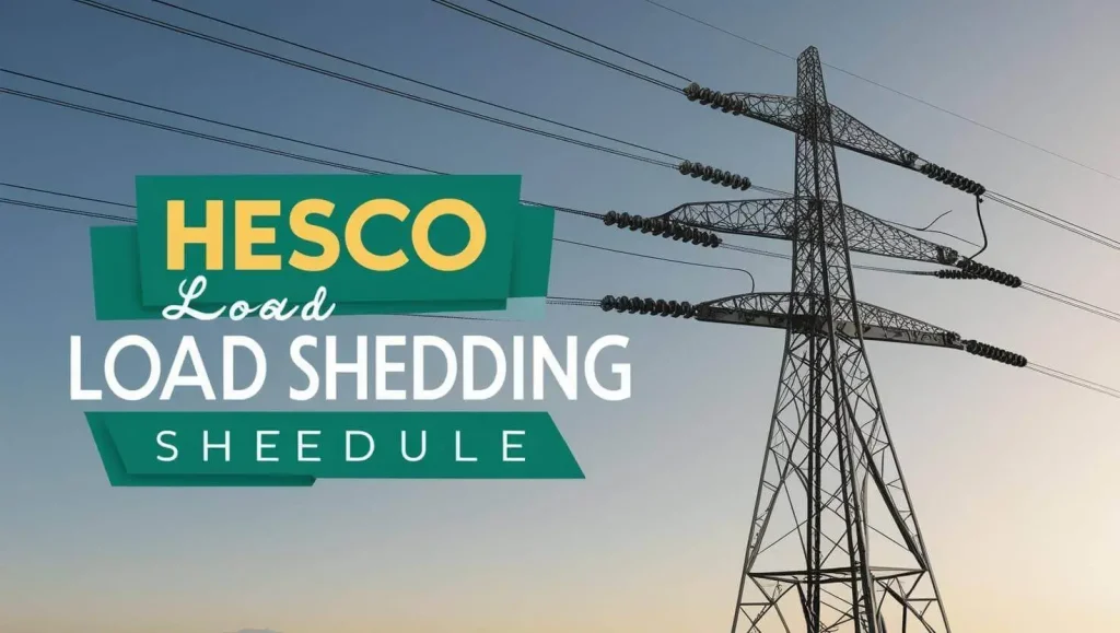 HESCO Load Shedding Schedule 2025 & Tips for Managing Power Outages