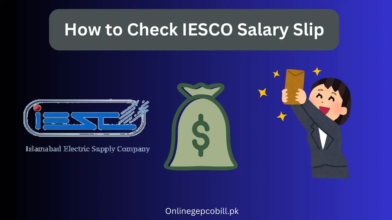 How to Check IESCO Salary Slip 2025