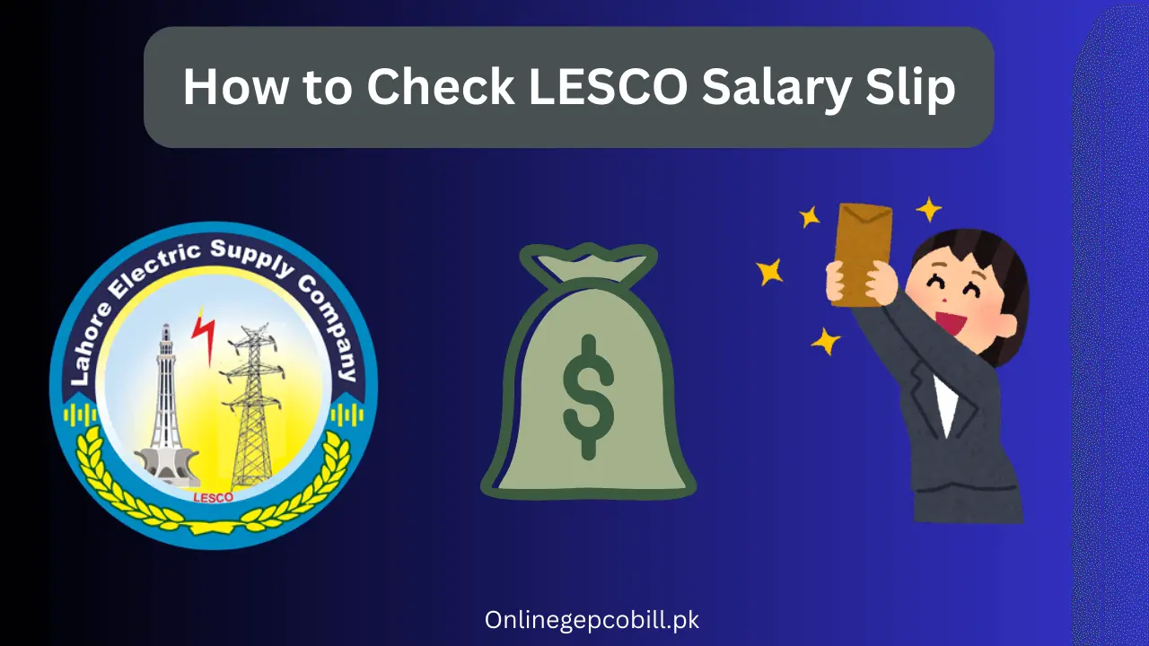 How to Check LESCO Salary Slip 2025