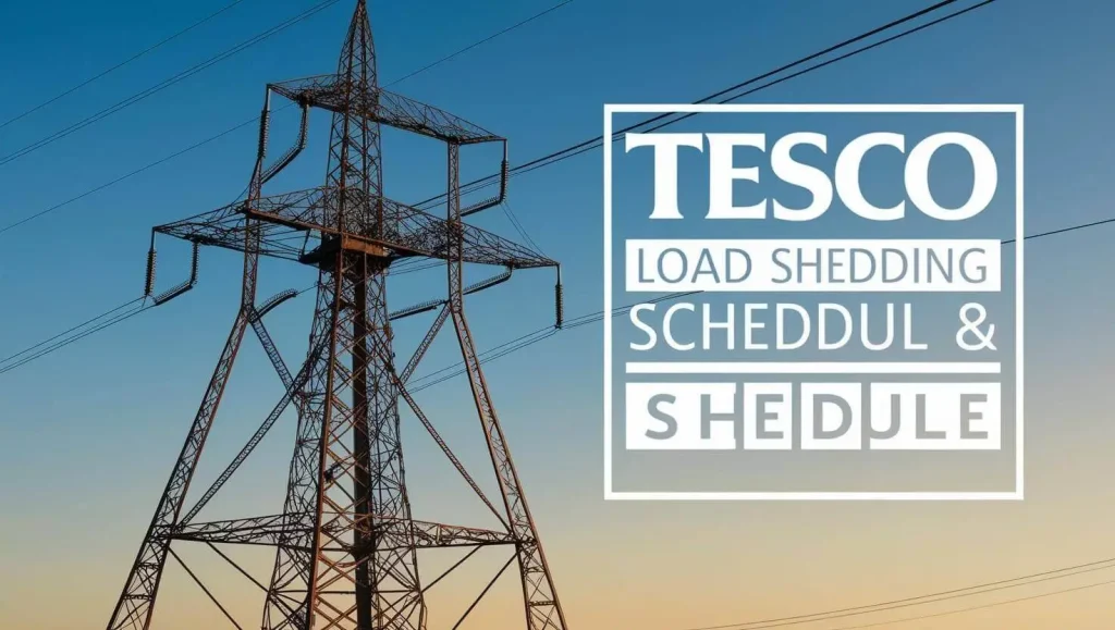 TESCO Load Shedding Schedule 2025 & Tips for Managing Power Outages