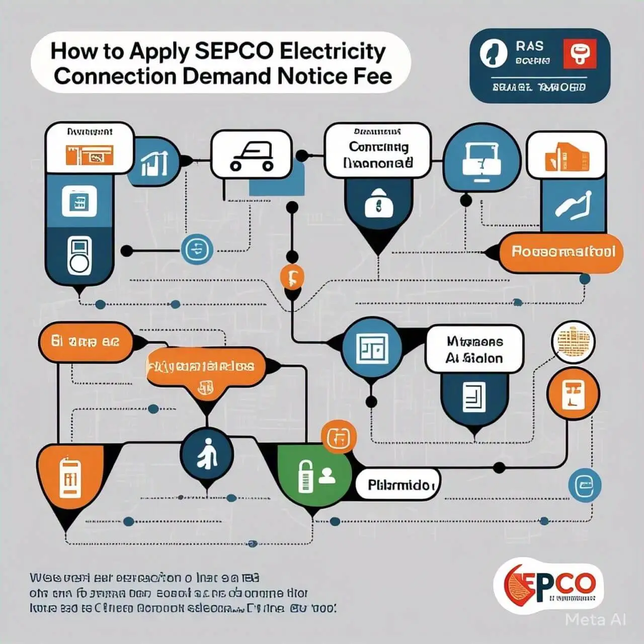 How to Apply SEPCO Electricity New Meter Connection Demand Notice Fee