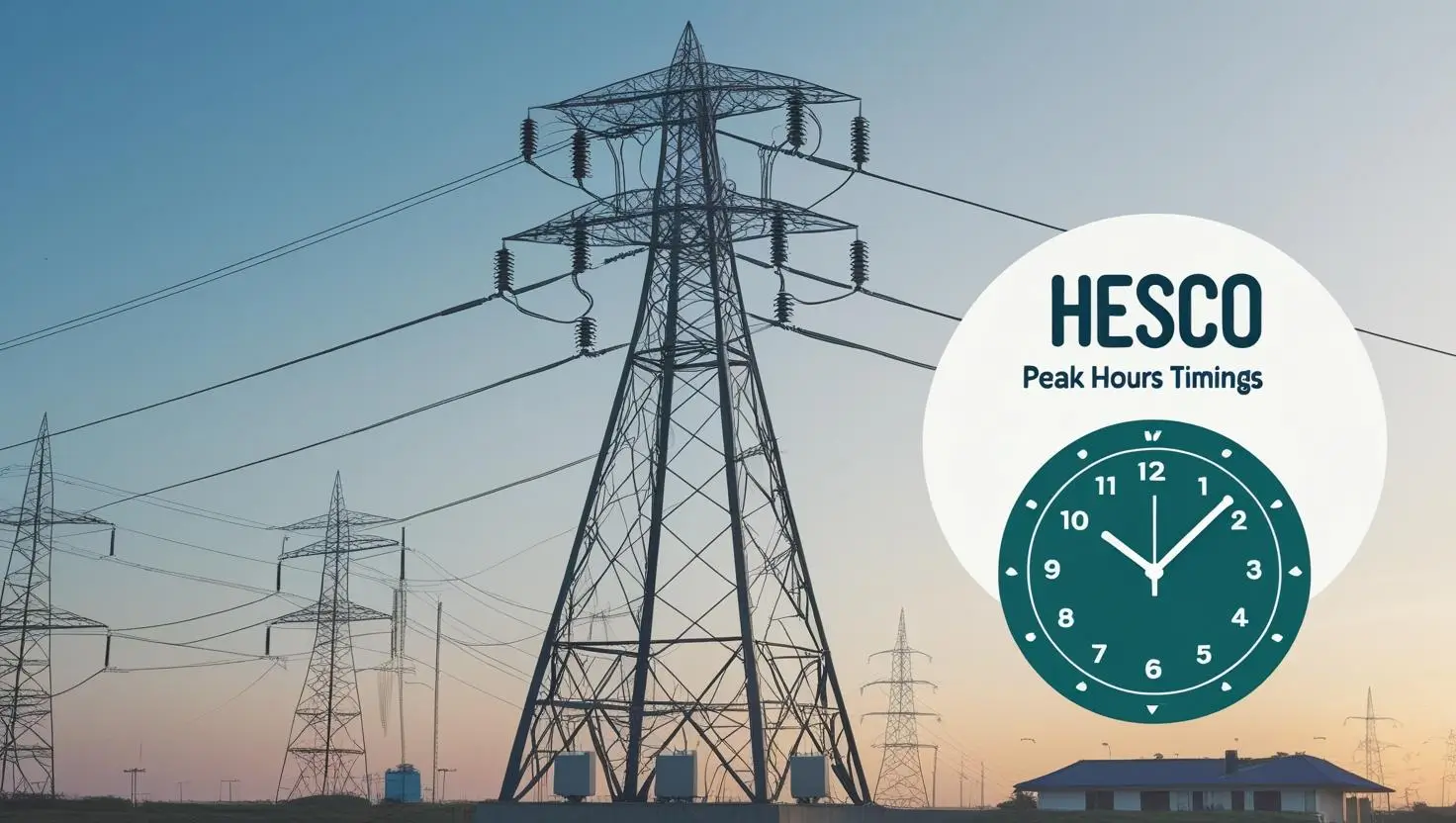 HESCO Peak Hours Timings 2025 (HESCO Off Peak Hours)