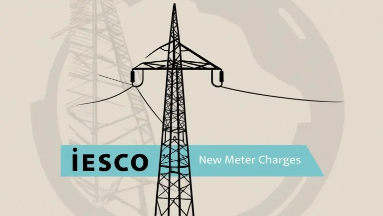 IESCO New Meter Charges - Demand Notice Fee 2025