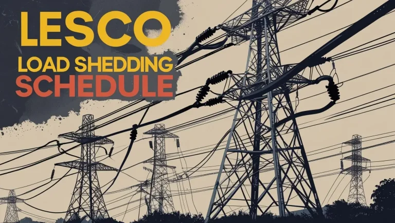LESCO Load Shedding Schedule 2025 & Tips for Managing Power Outages