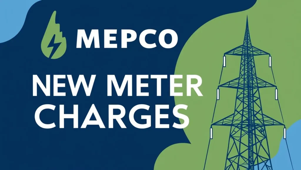 MEPCO New Meter Charges - Demand Notice Fee 2025
