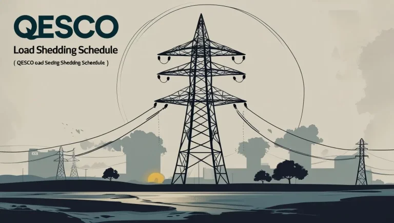 QESCO Load Shedding Schedule 2025 & Tips for Managing Power Outages