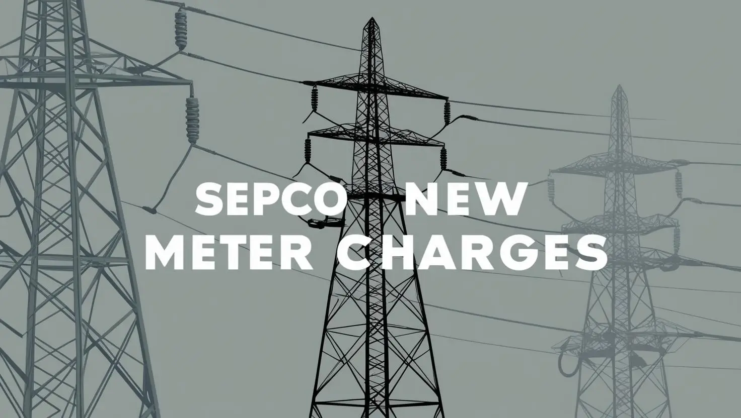 SEPCO New Meter Charges - Demand Notice Fee 2025