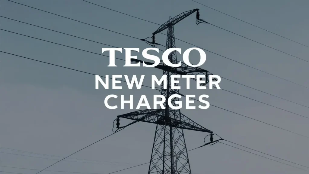 TESCO New Meter Charges - Demand Notice Fee 2025